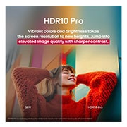 LG 55 pulgadas LG UHD AI UA73 AI 4K Smart TV 2025, Close-up of the top edge of LG UHD TV, UT73, 55UA7300PSB, thumbnail 7