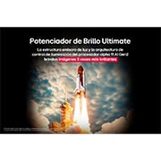 LG 83 pulgadas LG OLED AI B5 4K Smart TV 2025, A space shuttle launching from the ground. The scene is split in the middle with one half slightly darker and duller. The other half shows how the rocket blast is remarkably bright, demonstrating how , OLED83B5PSA, thumbnail 7