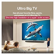 LG Pantalla 55 pulgadas LG QNED AI QNED70 4K SMART TV 2025, Sci-fi content is playing on an LG TV screen. On the screen is the Al Chatbot interface. The user messaged the chatbot saying that the screen is too dark. The chatbot offered solutions to the request., 55QNED70ASA, thumbnail 8