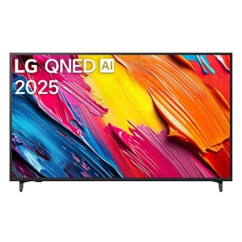 Vista frontal de la Pantalla 75 pulgadas LG AI QNED QNED70 4K Smart TV 2025 75QNED70ASA1
