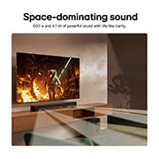 LG Barra de sonido LG SH5WC con 600watts de potencia 4.1 canales y Dolby Atmos, front view, SH5WC, thumbnail 1