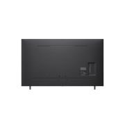 LG 75'' LG QNED73 AI 4K Smart TV, Front view and side view of LG QNED AI QNED70 4K Smart TV showing its length, width, height, and depth dimensions., 75QNED73ASC, thumbnail 4