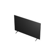 LG 75'' LG QNED73 AI 4K Smart TV, LG AI Magic Remote with the AI button highlighted. Around it are the different functionalities that a user can access from the button. AI Voice ID, AI Search, AI Chatbot, AI Concierge, AI Picture Wiza, 75QNED73ASC, thumbnail 10