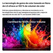 LG 65'' LG QNED AI QNED70 Mini LED 4K Smart TV 2026, LG QNED AI QNED70 Mini LED with Dynamic QNED Color fills the screen with vivid, fluid bursts of multicolored, paint-like motion, showcasing enhanced color vibrancy certified for 100% Color Volume., 65QNED70BSA, thumbnail 3