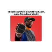 LG xboom Rock por will.i.am | Bocina Bluetooth con una durabilidad extrema para exteriores, USP Card: xboom Signature Sound by will.i.am, diseñado para ofrecer claridad en exteriores., ROCK, thumbnail 12