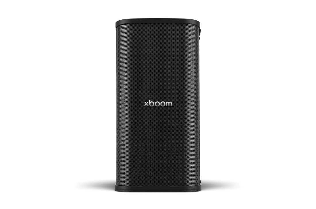 LG xboom Stage501 de will.i.am | Altavoz portátil para fiestas con sonido potente y AI Karaoke Master, front view with lighting off, STAGE501, thumbnail 2