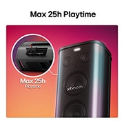 LG xboom Stage501 de will.i.am | Altavoz portátil para fiestas con sonido potente y AI Karaoke Master, USP card: Max 25h Playtime, STAGE501, thumbnail 15