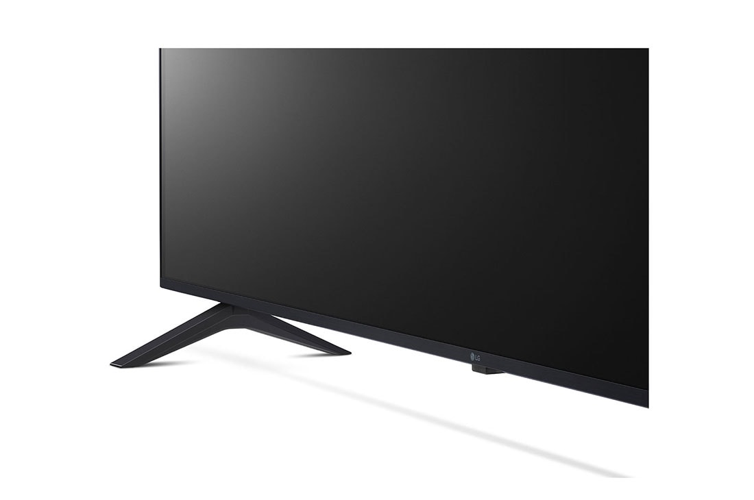 LG Pantalla LG UHD 65'' UR87 4K SMART TV con ThinQ AI, vista de primer plano del poste, 65UR8750PSA, thumbnail 7