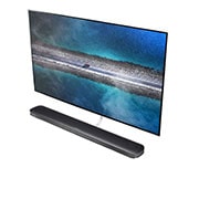 LG OLED TV 77'' | UHD 4K SMART TV | Ultra HD | Procesador α9 Gen 2  | ThinQ™ AI | Diseño  Super Delgado | Resolución tipo Cine 4K HDR / HFR | Sonido Frontal, LG SIGNATURE OLED TV W9 - 4K HDR Smart TV w/ AI ThinQ® - 65'' Class (64.5'' Diag), image taken from the top right, OLED65W9PUA, thumbnail 8, OLED77W9PUA, thumbnail 9