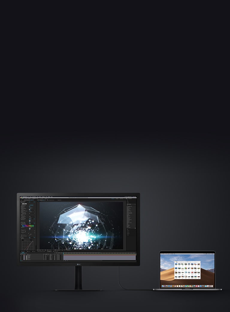 UltraFine Monitor, 23.7'', 4K con compatibilidad Mac | LG Panama