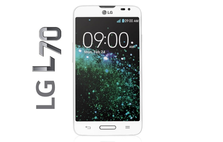 LG L70, SMARTPHONE CON PANTALLA IPS DE 4.5'', ANDROID 4.4 KITKAT, PROCESADOR DUAL CORE DE 1.2 GHZ, BATERÍA DE 2100MAH Y COLOR BLANCO Disponible en Costa Rica, LG L70 D320 D320F8 (White)