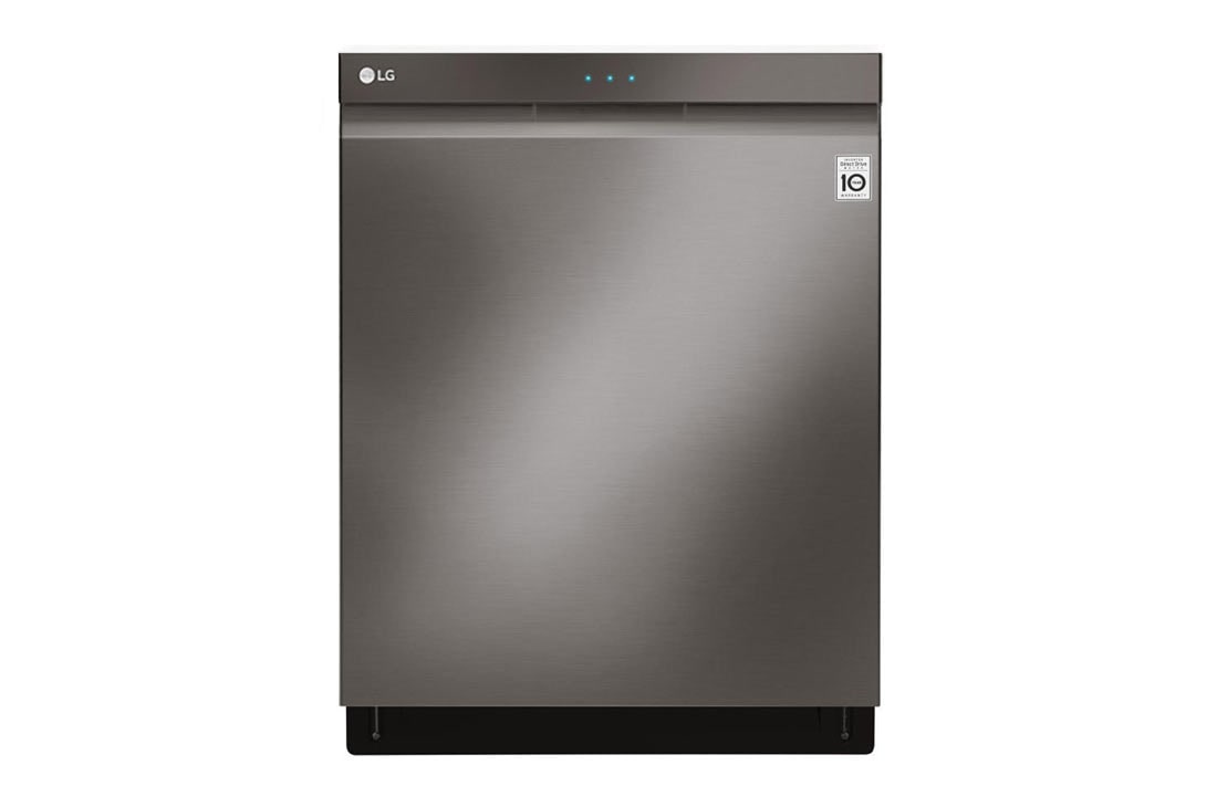 LG Black Stainless Steel Series Top Control Dishwasher with QuadWash™ and EasyRack™ Plus, LDP6797BD