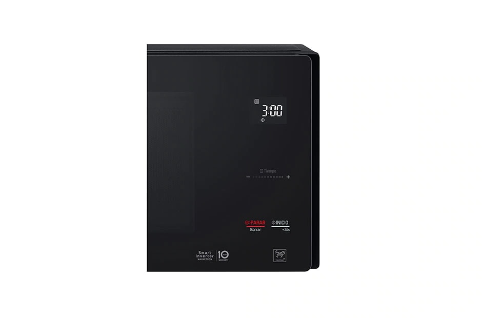 Microondas LG smart Inverter MS1597DIS 1200 W - Acabado Smog Negro -  Panafoto Zona Libre