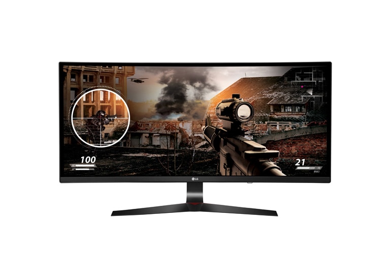 LG 34UC79G-B UltraWide Curved Monitor - monitor for video editing