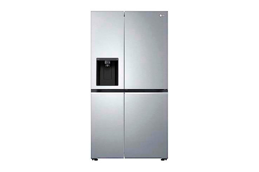 LG Refrigeradora Side by Side 27.1pᶟ (NET) / 28.7pᶟ (Gross)  Door-in-Door™ ThinQ™ UVnano™, vista frontal, LS77SDS
