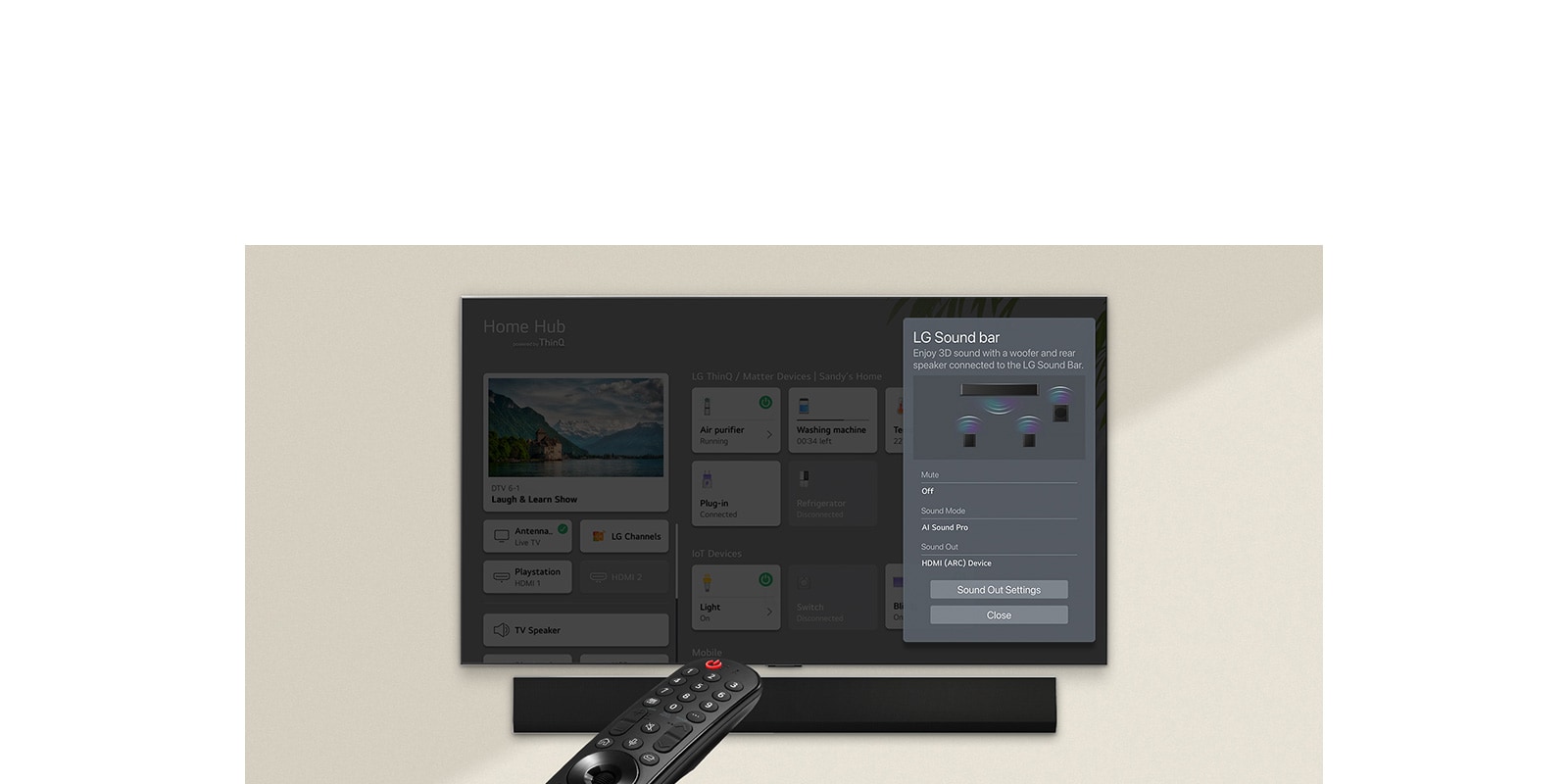 77 Zoll LG OLED evo AI G4 4K Smart TV 2024 - OLED77G48LW | LG Schweiz