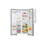 LG Side-by-Side mit Door-in-Door | Eis-, Crushed Ice- und Wasserspender | Total No Frost | DoorCooling+™ | ThinQ® | 625 L Kapazität, GSJ761PZEE, thumbnail 3