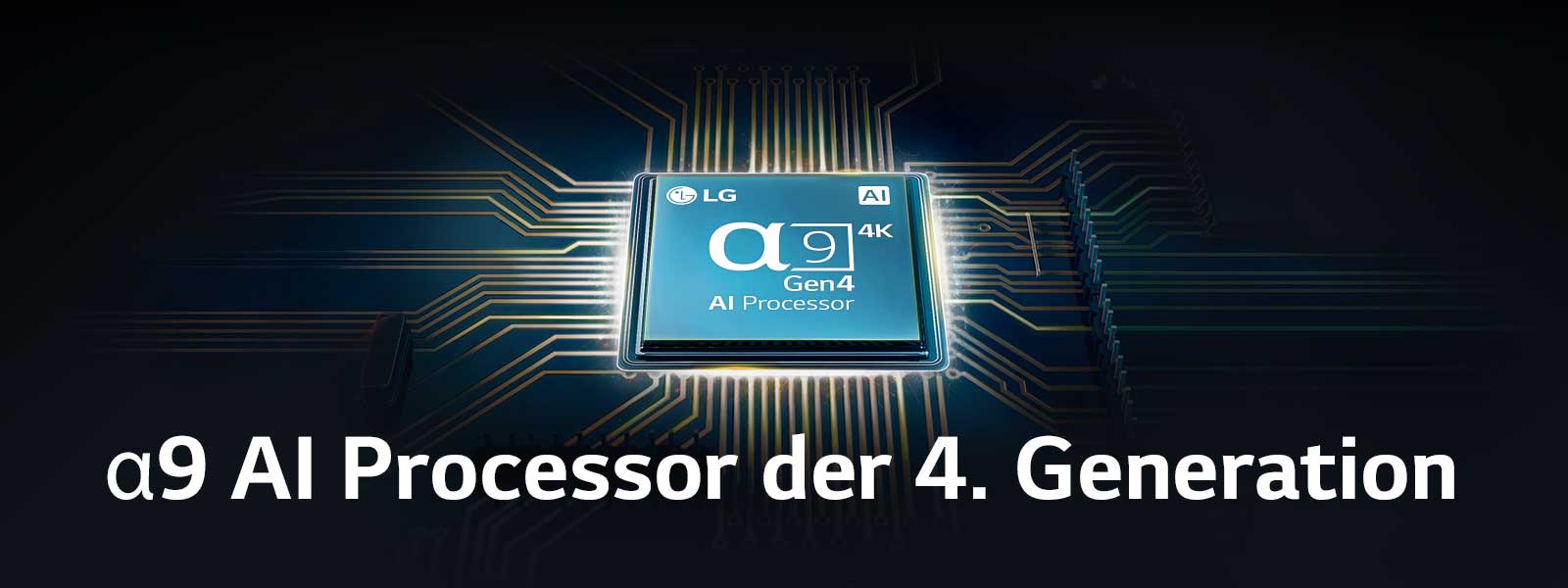 In der Mitte der elektrischen Schaltung befindet sich ein α9 AI Processor der 4. Generation.