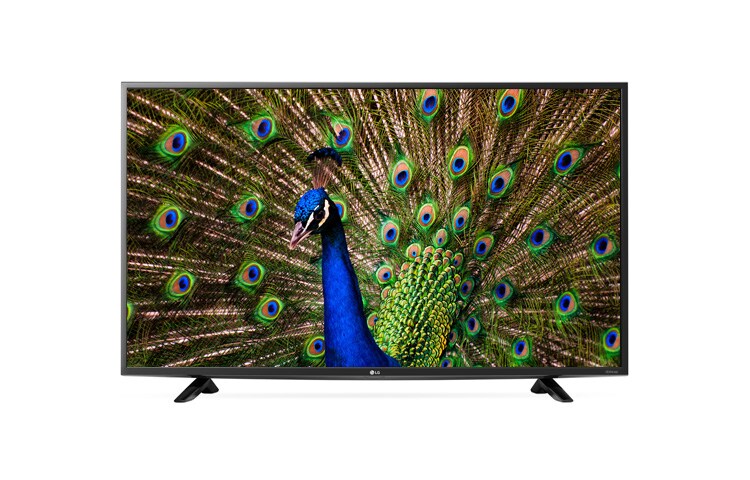 LG ULTRA HD TV von LG mit einer Bildschirmdiagonale von 43'', Dual Metal Design und webOS 2.0, 43UF640V