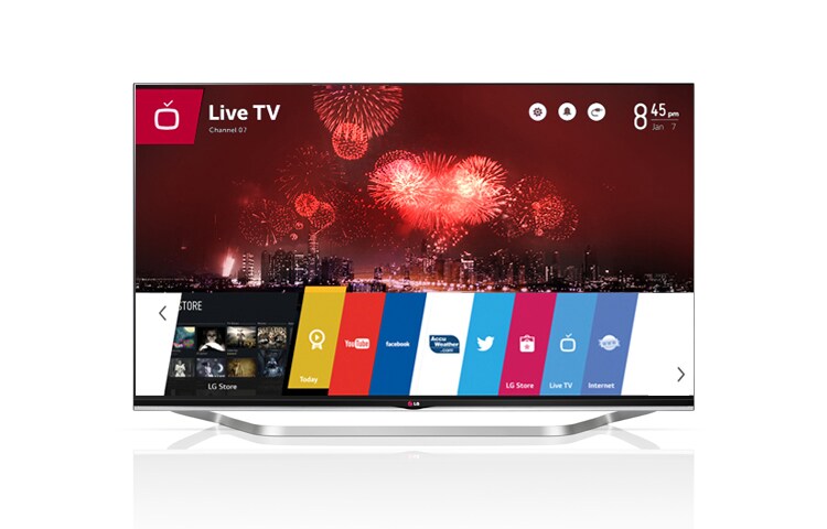 LG CINEMA 3D Smart TV mit webOS und 119 cm Bildschirmdiagonale (47 Zoll), 47LB670V