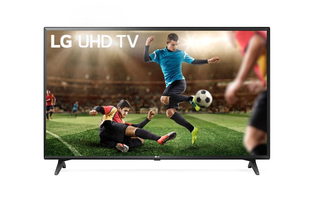 LG 65“ UHD TV, Vorderansicht mit eingefügtem Bild, 65UM7050PLA
