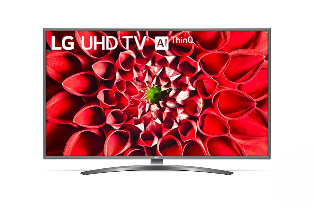 LG 43“ LG UHD TV, Vorderansicht mit Füllbild, 43UN81006LB