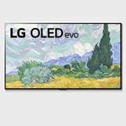 LG 55“ 4K OLED evo TV G1, front view, OLED55G19LA, thumbnail 1