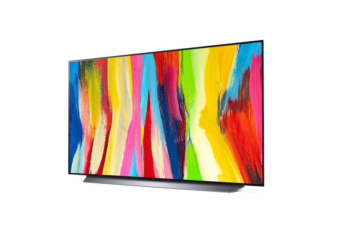 LG OLED evo C2 48 Zoll 4K Smart-TV, –15-Grad-Seitenansicht, OLED48C27LA, thumbnail 11