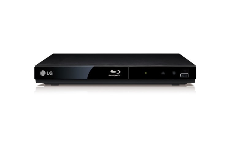 LG Blu-ray-Player mit 1080p Upscaler, großer Formatvielfalt und Unterstützung externer Festplatten, BP125