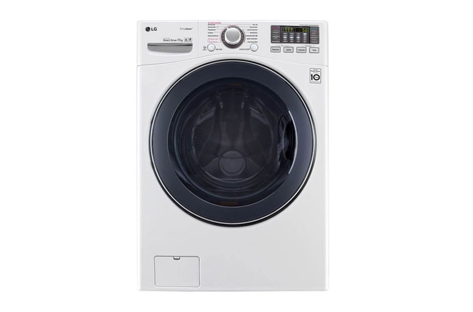 LG Großer Waschvollautomat mit Premium-Dampffunktion I 17 KG Fassungsvermögen I TurboWash™ , F11WM17VT2