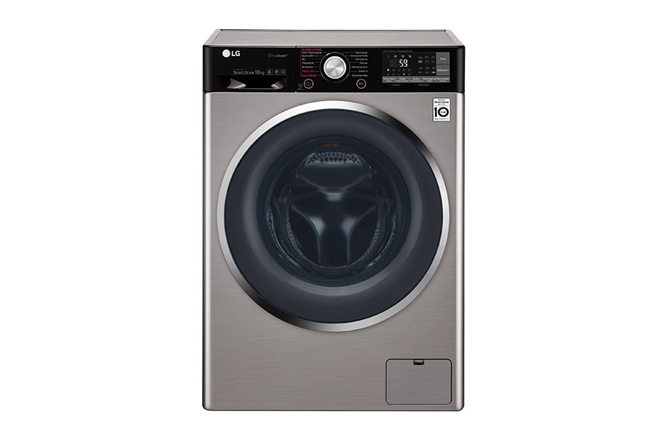 LG Waschmaschine mit 10 kg Fassungsvermögen, True Steam Technologie und Smart ThinQ App, F14WM10TT6