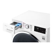 LG Waschmaschine mit 9 kg Fassungsvermögen, Steam™ und Inverter Direct Drive™, F14WM9KG, thumbnail 4