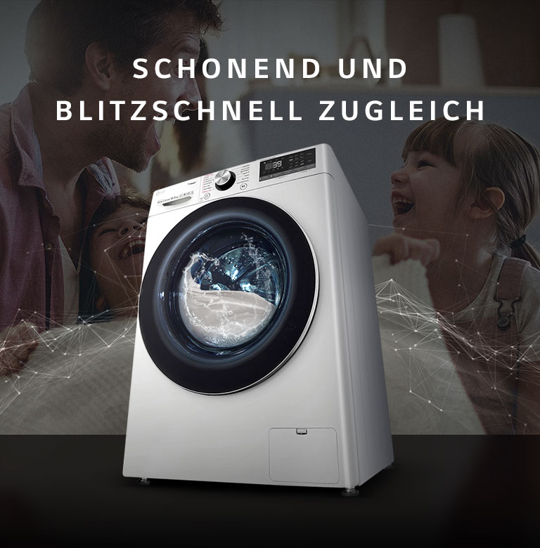 LG Waschmaschine mit 17 kg Kapazität | 1100 U/Min. | TurboWash™ | Steam |  Wi-Fi -Funktion | LG Schweiz