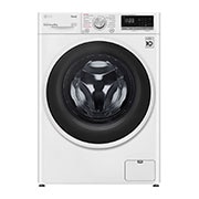 LG Waschmaschine | 9kg | AI DD™ | Steam, Vorderansicht mit eingefügtem Bild, F4VT4W9KG, thumbnail 1