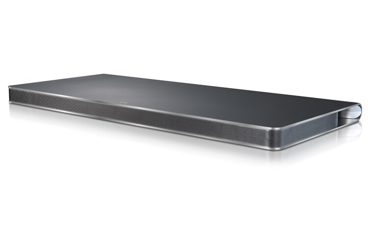 LG SoundPlate™ Système de son 4.1 argent avec caissons de basse Dual intégrés et design tout en finesse (seulement 35mm de haut), LAP341