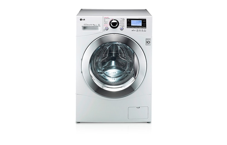 LG Lavante-Séchante Direct Drive™ | Capacité de lavage jusqu'à 12kg/séchage jusqu'à 8kg | blanc | Smart Diagnosis | 6 Motion, F1695RD