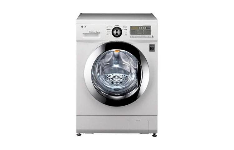 LG Lave-linge DirectDrive™ | capacité jusqu'à 6kg | 6 Motion | Smart Diagnosis™, F1296NDA