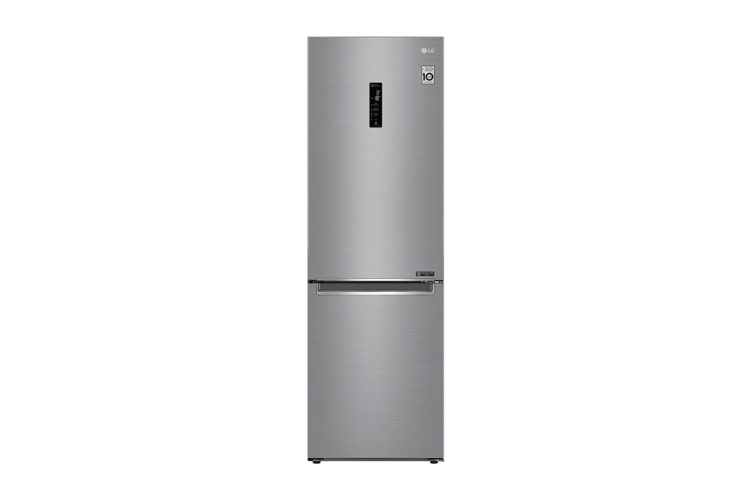 LG Combinaison réfrigérateur-congélateur avec Door Cooling+™ | Capacité de 341 litres, GBB61PZFFN
