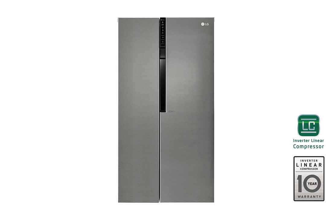 LG F Réfrigérateur Américain d'une capacité de 613 litres, GSB360BASZ