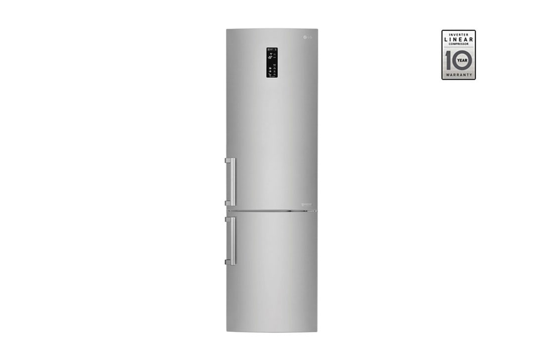 LG Combinaison réfrigérateur-congélateur haut de gamme avec écran tactile numérique et Total No Frost, GBB60SAYXE