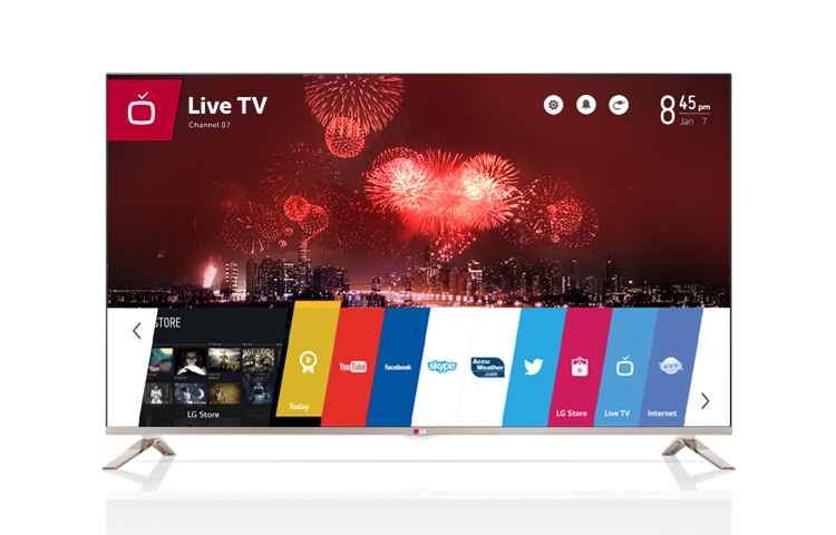 LG TV CINEMA 3D Smart TV avec webOS, diagonale d'écran de 106 cm (42 pouces) et Multi-Tuner , 42LB679V