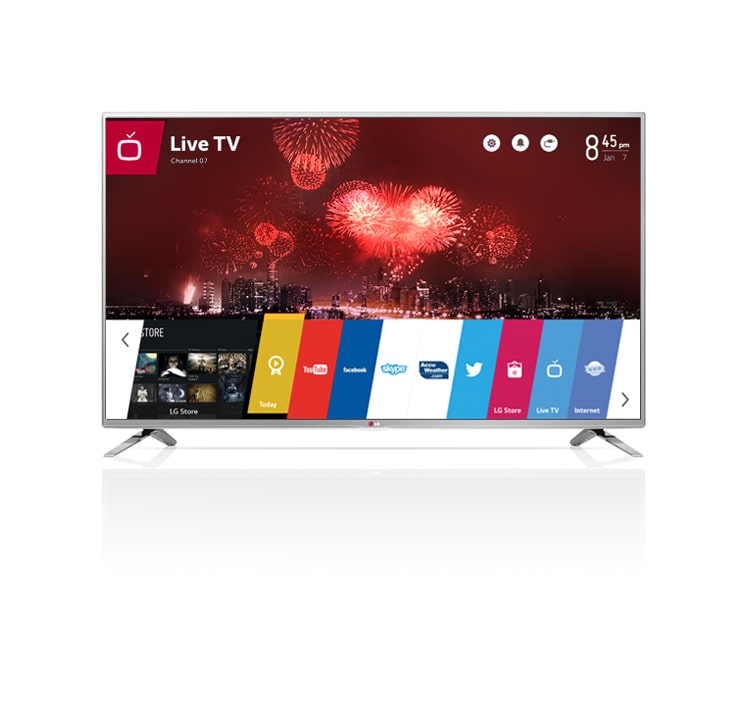 LG CINEMA 3D Smart TV avec webOS, diagonale d’écran de 177 cm (70 pouces), système de son 2.0 et Multi-Tuner, 70LB650V