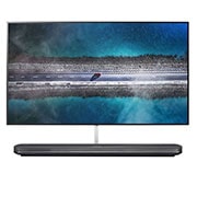 LG 65'' LG SIGNATURE OLED TV, LG SIGNATURE OLED TV W9 - 4K HDR Smart TV w/ AI ThinQ® - 65'' Class (64.5'' Diag), front view, OLED65W9PUA, thumbnail 1, OLED65W9PLA, thumbnail 1