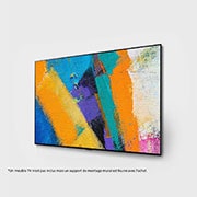 LG 77“ LG OLED TV, Vue latérale à 60 degrés avec image de remplissage, OLED77GX6LA, thumbnail 3