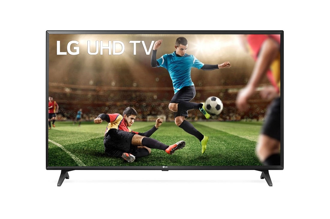 LG 43“ LG UHD TV, vue avant avec image de remplissage, 43UM7050PLF