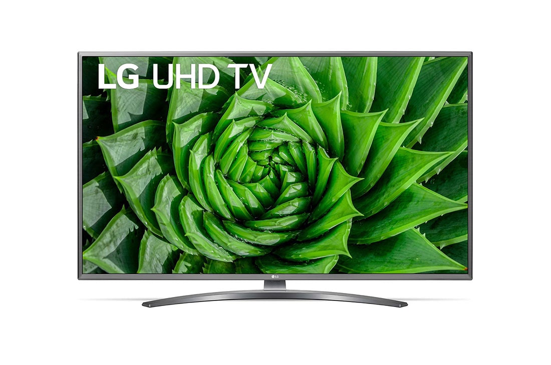 LG 75'' LG UHD TV, vue avant avec image de remplissage, 75UN81006LB