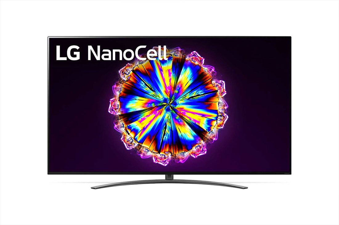 LG 75“ LG NanoCell TV, vue avant avec image de remplissage, 75NANO916NA