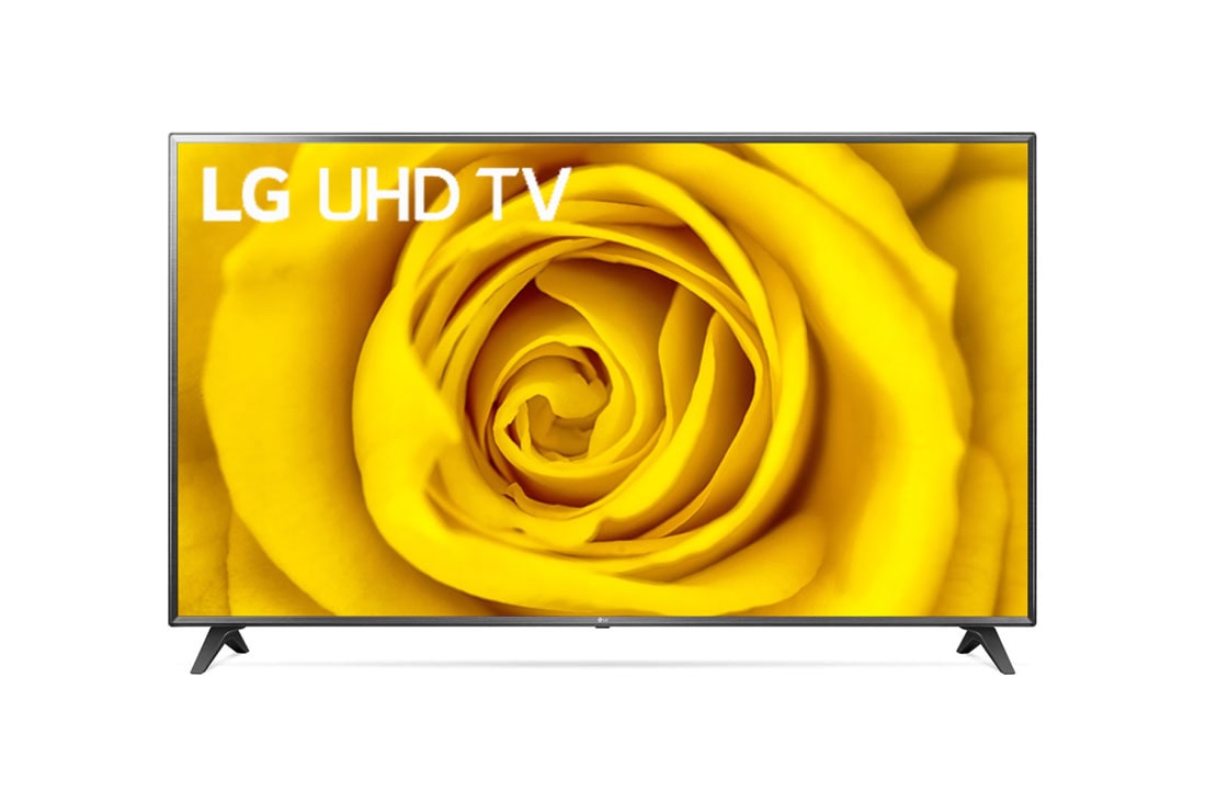 LG 75'' LG UHD TV, vue avant avec image de remplissage, 75UN70706LD