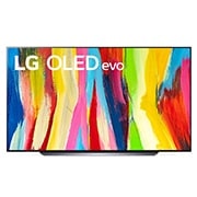 LG 83“ LG OLED TV , front view, OLED83C29LA, thumbnail 1