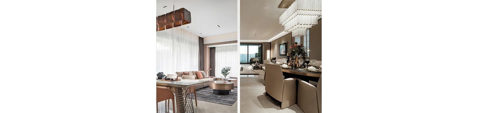 粤海集团邀请凯达环球Aedas与上海恩威等世界顶尖设计团队，以极致的匠心精神打磨每一个细节。从建筑立面的肌理，到园林景观的布局，从公共空间的营造，到室内设计的考量，处处流露着对品质生活的深刻理解。在理想生活空间的构建中，粤海云港城对中央空调系统的选择，亦秉持着同样的严苛标准。